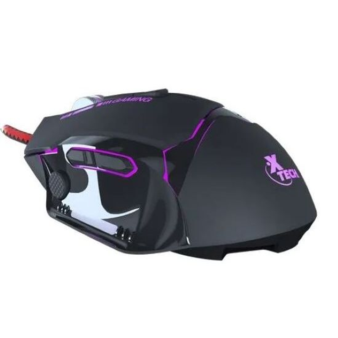 Mouse Gamer Xtech XTM-720 7200 DPI USB – Mouse Gaming Iluminado de Alta Precisión 3