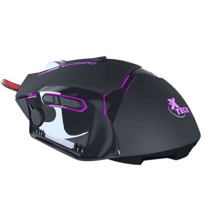 Mouse Gamer Xtech XTM-720 7200 DPI USB – Mouse Gaming Iluminado de Alta Precisión 3