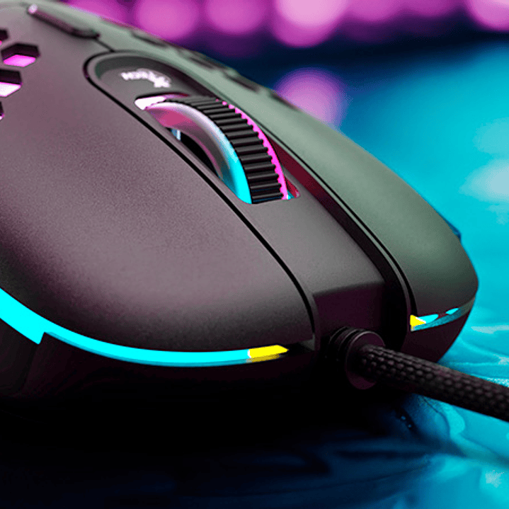 Mouse Gamer Xtech XTM-620 Honeycomb 7200 DPI USB – Liviano y Preciso 6
