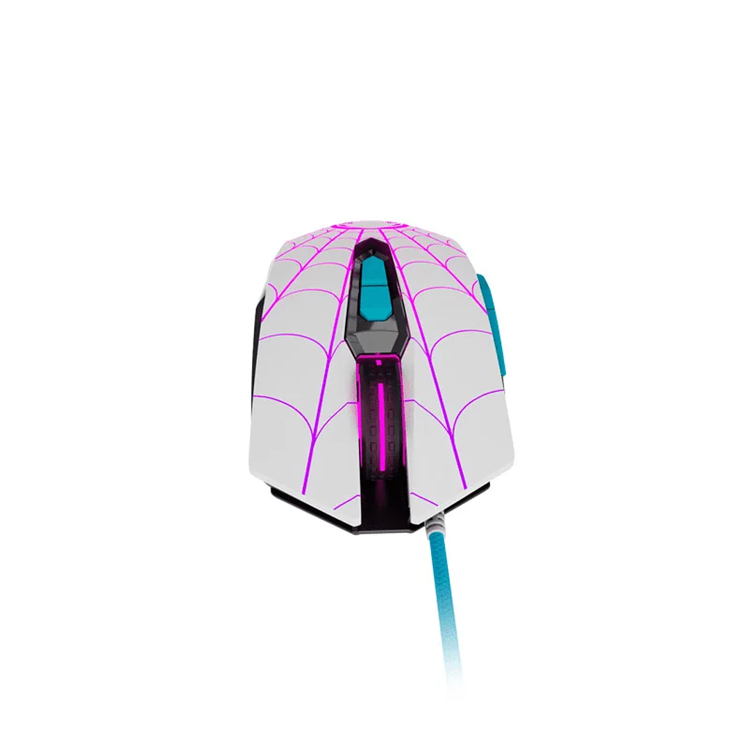 Mouse Gamer Marvel Spider-Gwen 2400 DPI USB – Xtech Gaming Edition 4