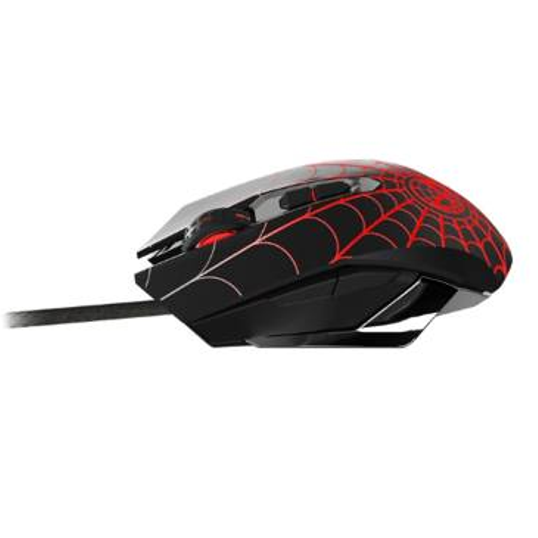 Mouse Gamer Marvel Spider-Man Miles Morales USB Iluminado – Xtech XTM-M520SM 4