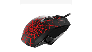 Mouse Gamer Marvel Spider-Man Miles Morales USB Iluminado – Xtech XTM-M520SM