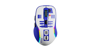 Mouse Gamer Inalámbrico Primus Gaming R2-D2 10000 DPI RGB Trimodo