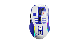 Mouse Gamer Inalámbrico Primus Gaming R2-D2 10000 DPI RGB Trimodo