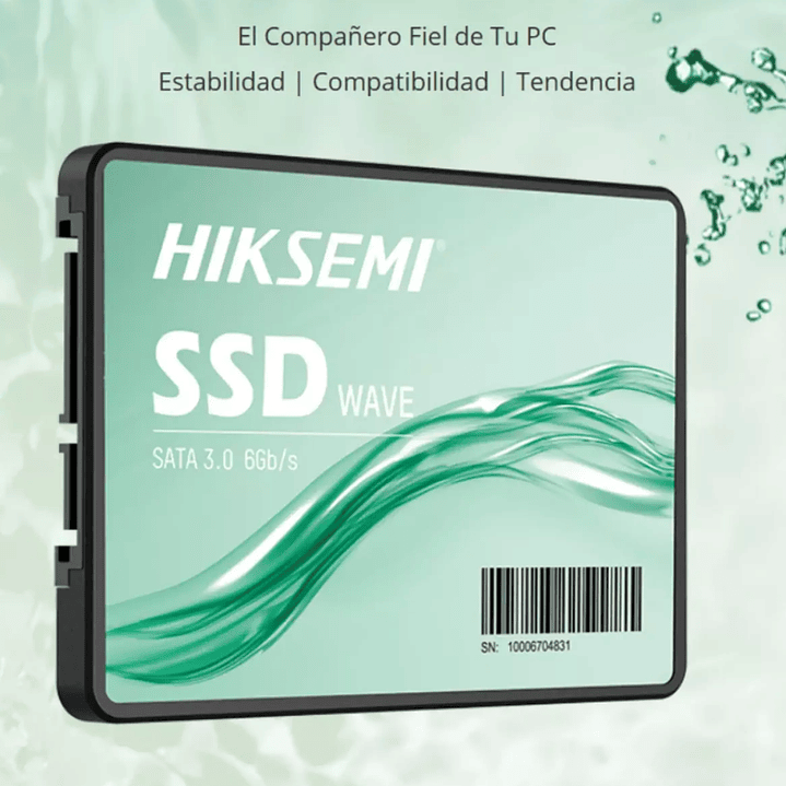 SSD Hiksemi Wave 256GB 2.5” SATA | Upgrade Rápido y Económico 2