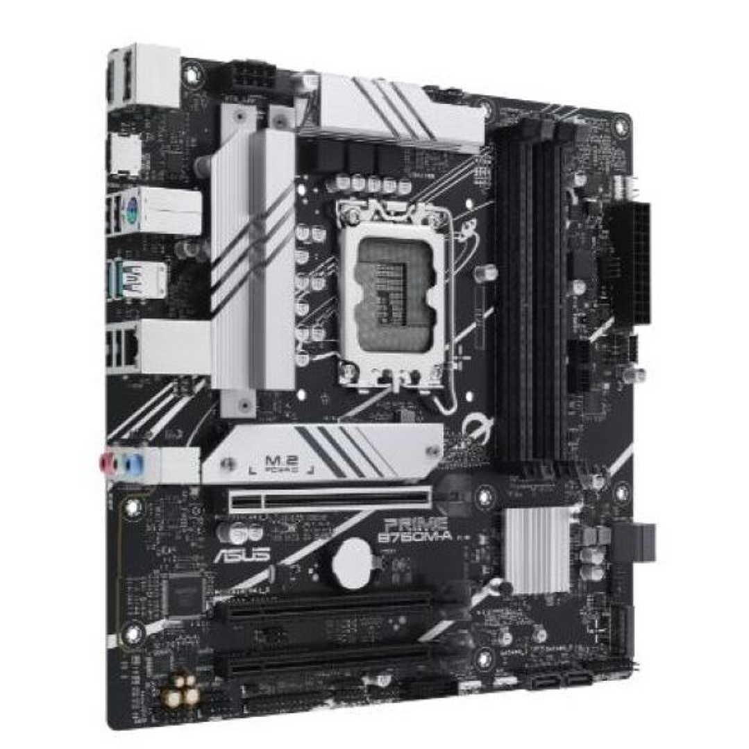 Placa Madre ASUS PRIME B760M-A DDR5 | LGA 1700 | Micro-ATX para Intel 12ª y 13ª Gen 4
