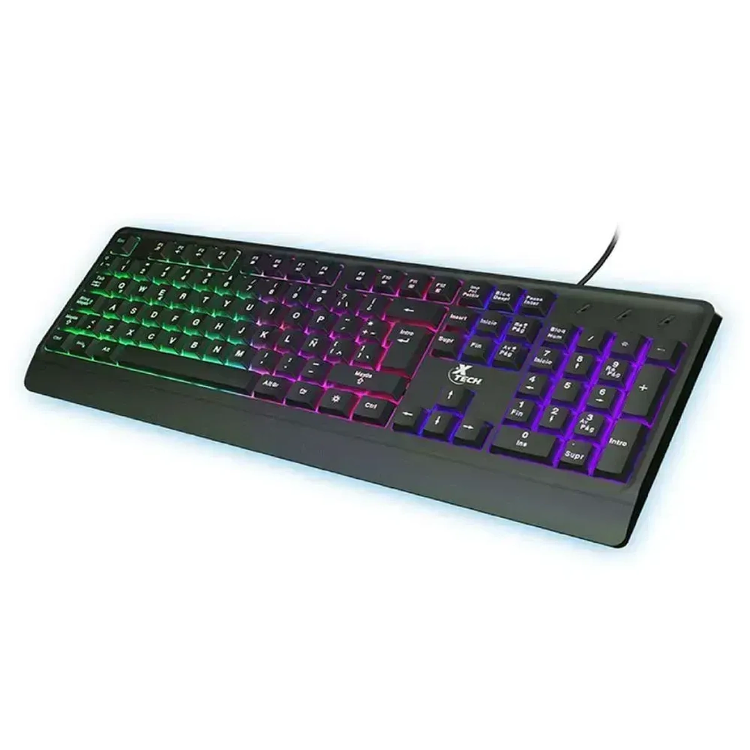 Teclado Gamer Alámbrico CHEVALIER XTK-505S LED Multicolor Español 1