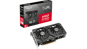 Tarjeta Gráfica ASUS Dual Radeon RX 7600 EVO OC 8GB GDDR6