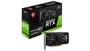 Tarjeta Gráfica MSI GeForce RTX 3050 VENTUS 2X 6GB GDDR6 OC