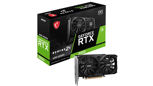 Tarjeta Gráfica MSI GeForce RTX 3050 VENTUS 2X 6GB GDDR6 OC