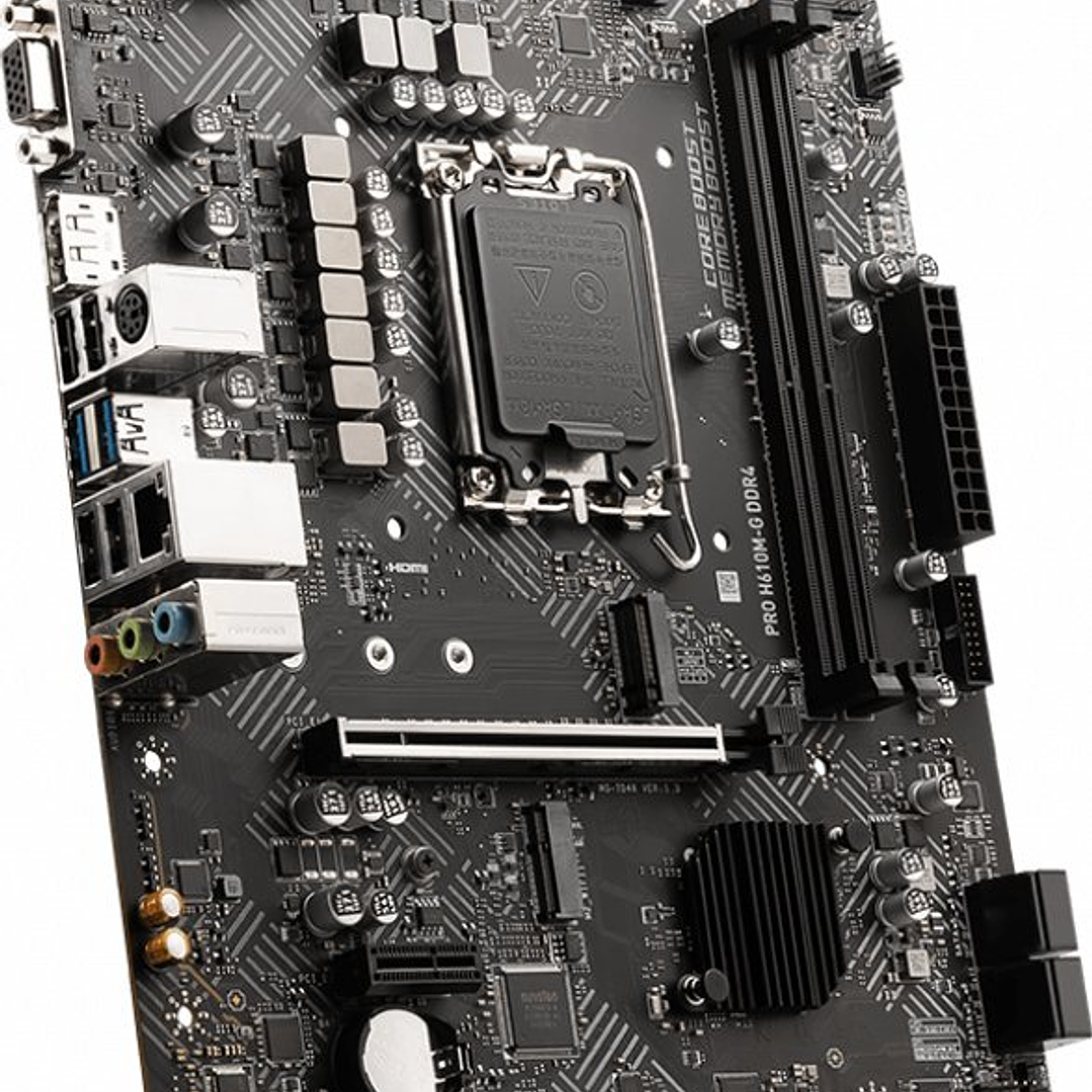Placa Madre MSI PRO H610M-G DDR5 | LGA 1700 | Micro-ATX Intel 2