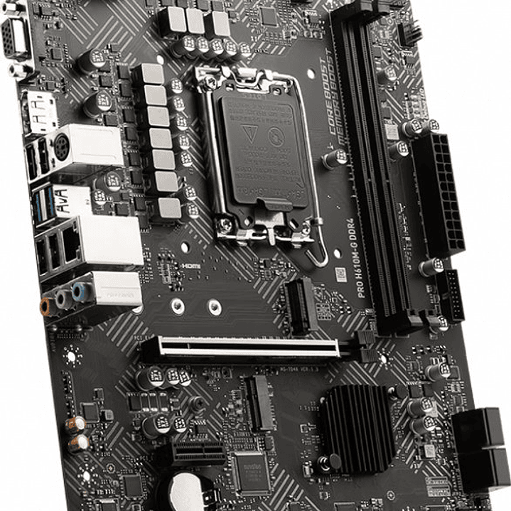 Placa Madre MSI PRO H610M-G DDR5 | LGA 1700 | Micro-ATX Intel 2