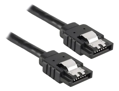 Cable de Datos SATA 3.0 6Gbps Negro 50 cm | Pack 6 Unidades