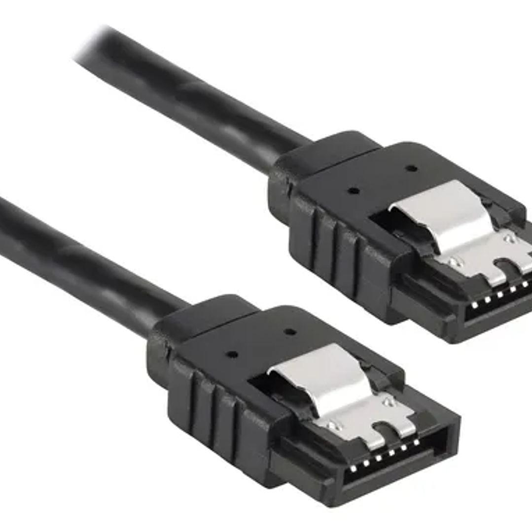 Cable de Datos SATA 3.0 6Gbps Negro 50 cm | Pack 6 Unidades 1