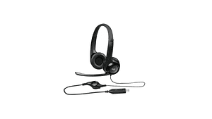 Audífono Logitech H390 USB-C con Micrófono | Diadema | Ideal Oficina y Teletrabajo