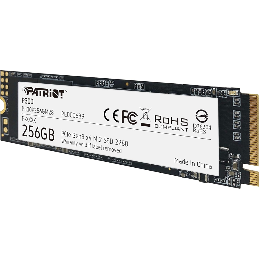 SSD Patriot P300 256GB M.2 NVMe PCIe 3.0 x4 | Hasta 1700MB/s