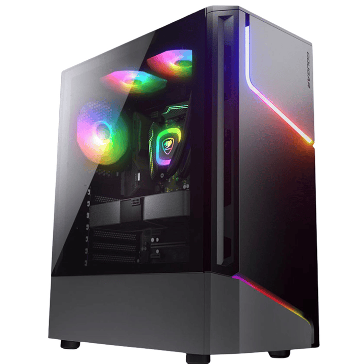 PC Gamer Intel Core i7-12700F + RX 7600 8GB +16GB RAM + SSD 500GB 1