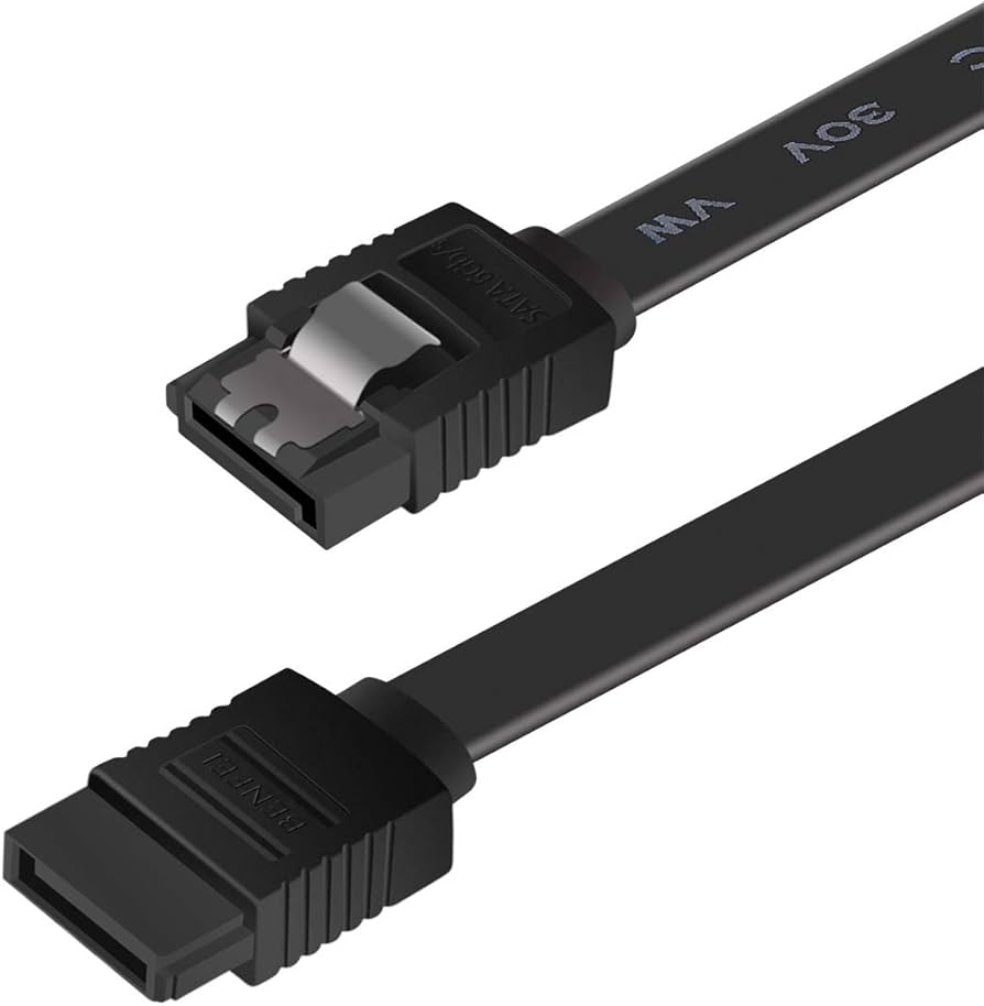 Cable de Datos SATA 3.0 6Gbps Negro 50 cm | 1 unidad