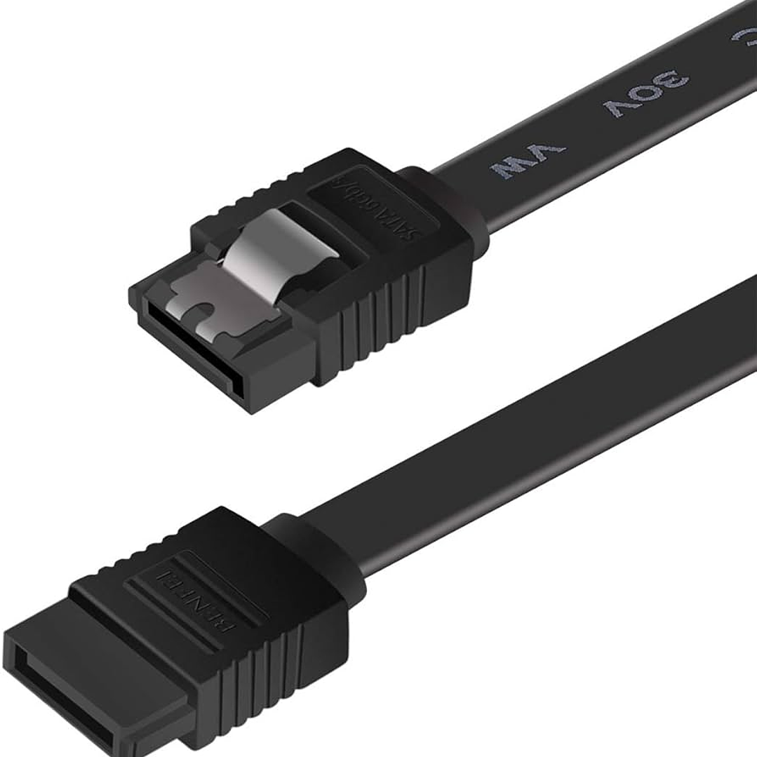 Cable de Datos SATA 3.0 6Gbps Negro 50 cm | 1 unidad 1
