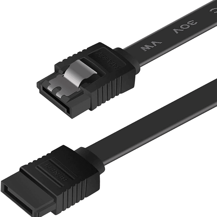 Cable de Datos SATA 3.0 6Gbps Negro 50 cm | 1 unidad 1