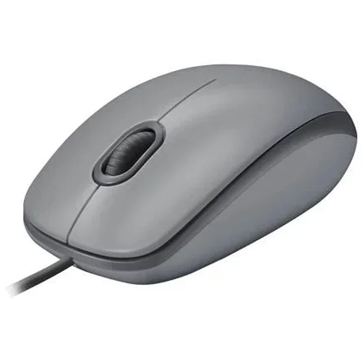 Mouse Logitech M110 Silent Plata Alámbrico USB-A 2