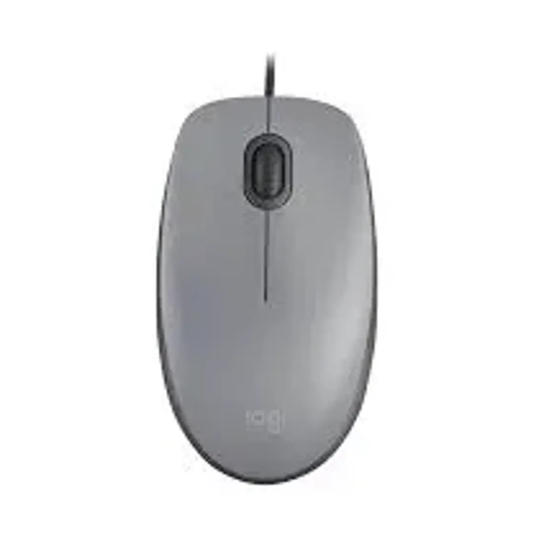 Mouse Logitech M110 Silent Plata Alámbrico USB-A 3