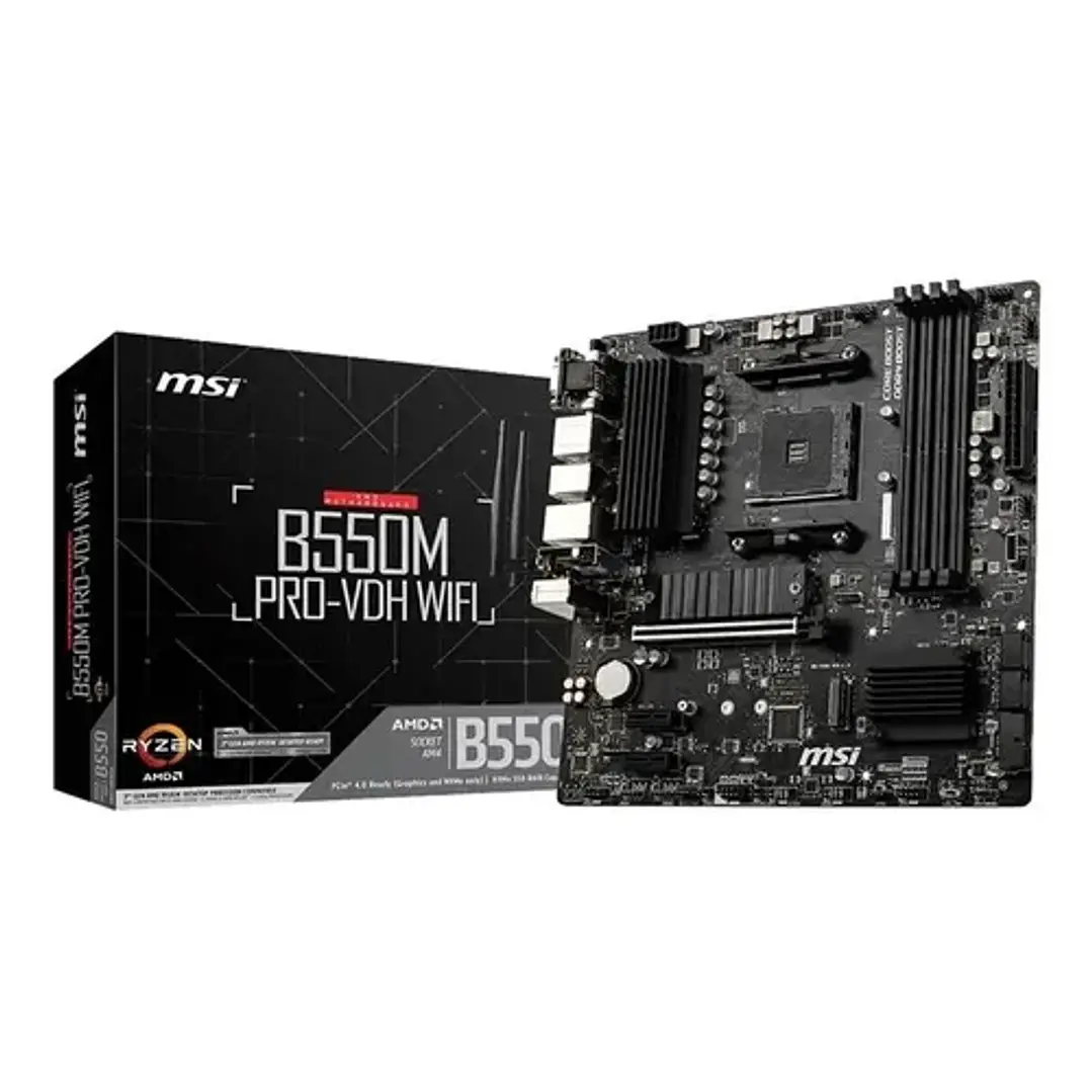Placa Madre Gigabyte B550M DS3H AC R2 AM4 B550 Wi‑Fi 1