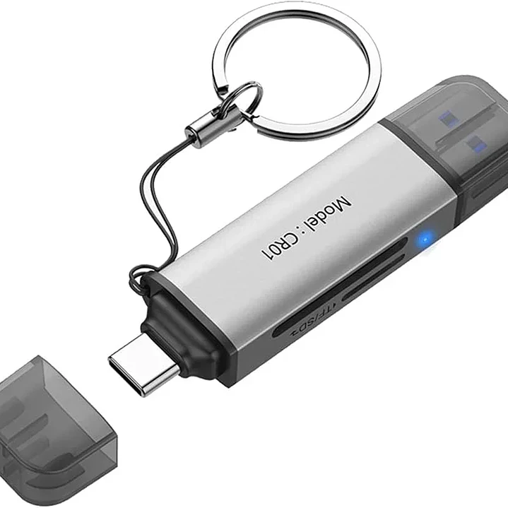 Lector de tarjetas Hiksemi HS-HUB-CR01 USB-C USB 3.0 microSD SD 3