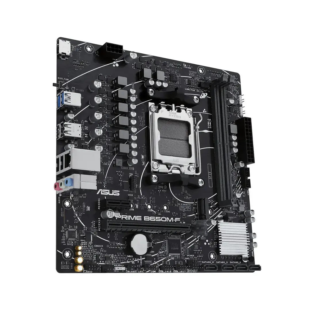 Placa Madre ASUS Prime B650M-F AM5 B650 DDR5 2