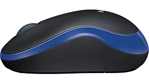 Mouse Logitech M185 Azul Inalámbrico 2.4 GHz Compacto Ambidiestro