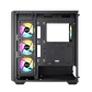 Gabinete EsGaming Gilgamesh K6-BK Black ARGB Mid Tower panorámico - Miniatura 3