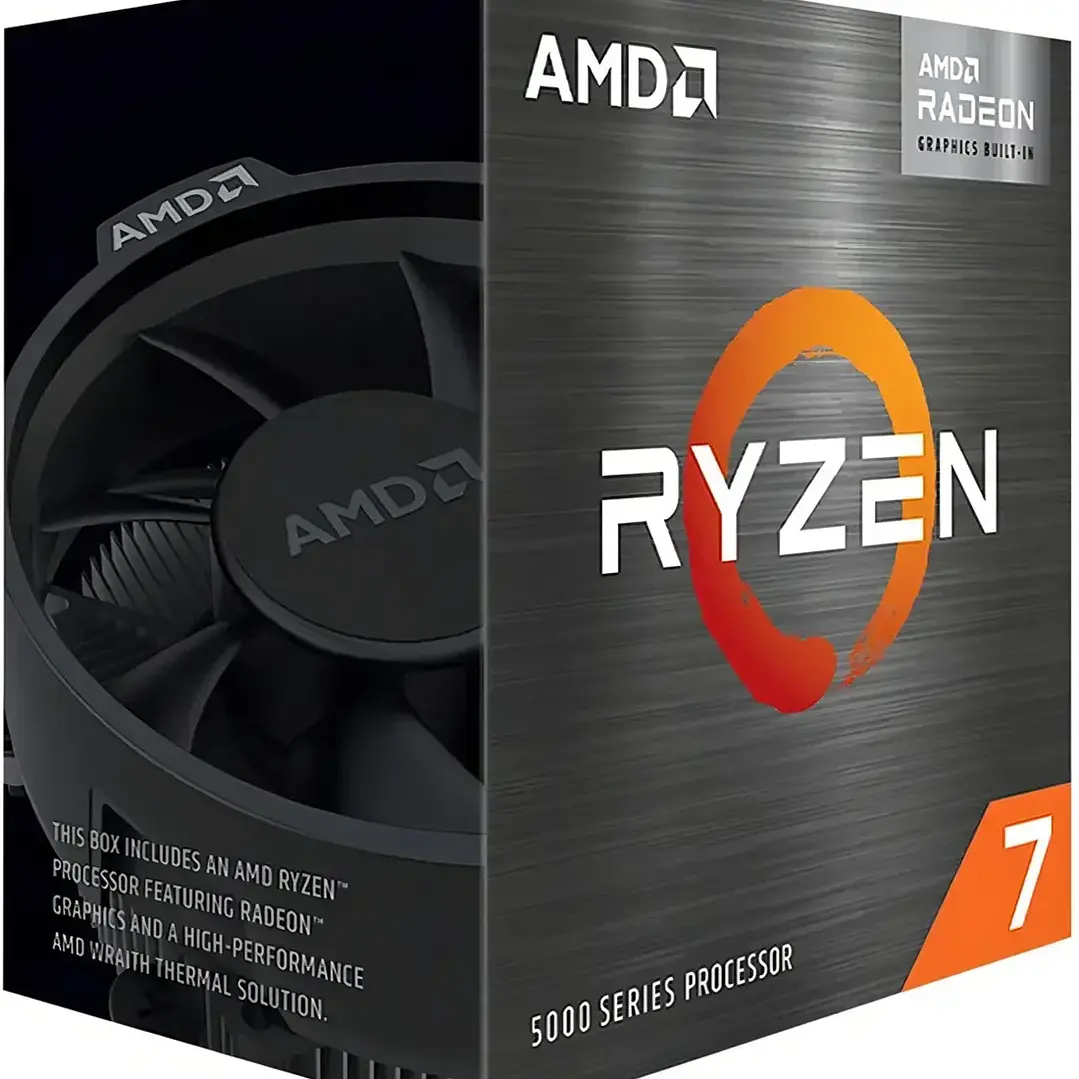 Procesador AMD Ryzen 7 5700G 8 núcleos 3.8GHz AM4 con cooler 1