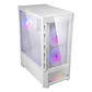Gabinete Cougar Duoface RGB White ARGB Mid Tower mATX sin fuente - Miniatura 1