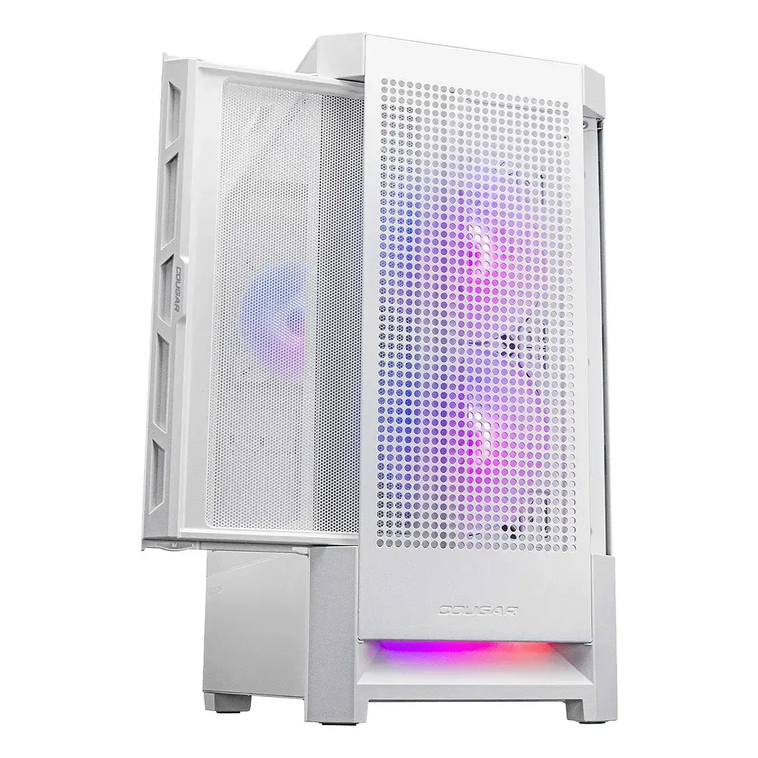 Gabinete Cougar Duoface RGB White ARGB Mid Tower mATX sin fuente 2