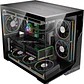 Gabinete ZERO MATX Black ARGB 6 Fan USB 3.0 - Miniatura 1