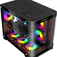 Gabinete Gamer VIPER MATX Black ARGB 5 Fan USB-C - Miniatura 1