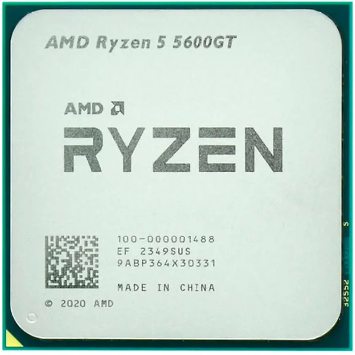 Procesador AMD Ryzen 5 5600GT 6 núcleos 12 hilos AM4 2