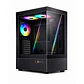 Gabinete EsGaming H60-BK ARGB 5 FAN Vidrio Templado Micro-ATX / Mini-ITX - Miniatura 1