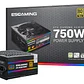 Fuente de Poder ESGAMING 750W 80 Plus Gold No modular RGB - Miniatura 1