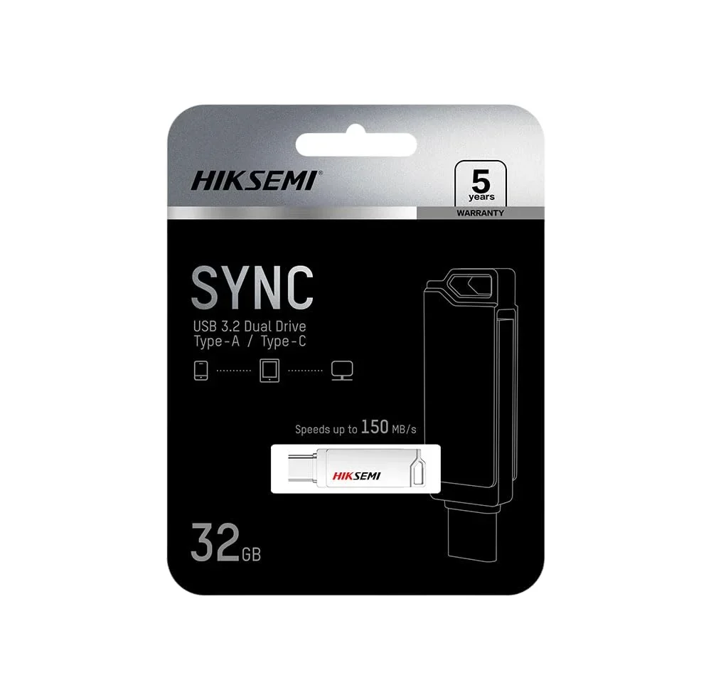Pendrive Hiksemi E327C 32GB USB-C 3.2 Dual