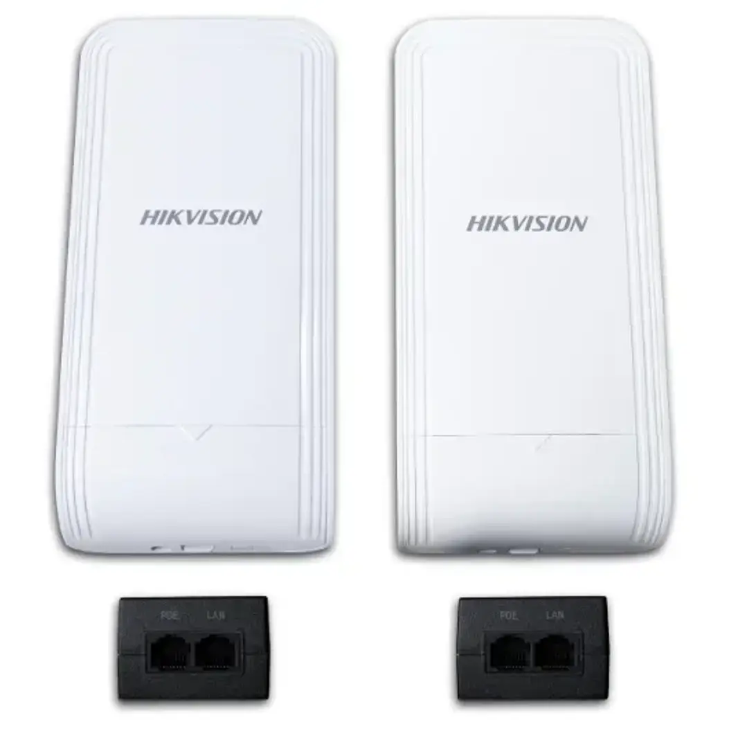 Puente Inalámbrico Hikvision DS-3WF1000-EI-2N 300 Mbps 2.4 GHz exterior 3