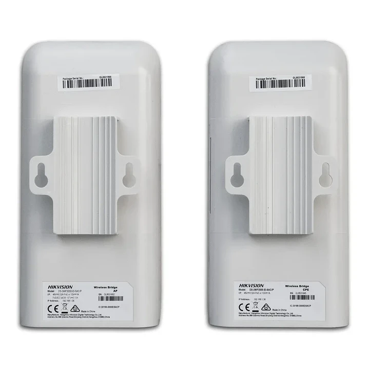 Puente Inalámbrico Hikvision DS-3WF1000-EI-2N 300 Mbps 2.4 GHz exterior 2