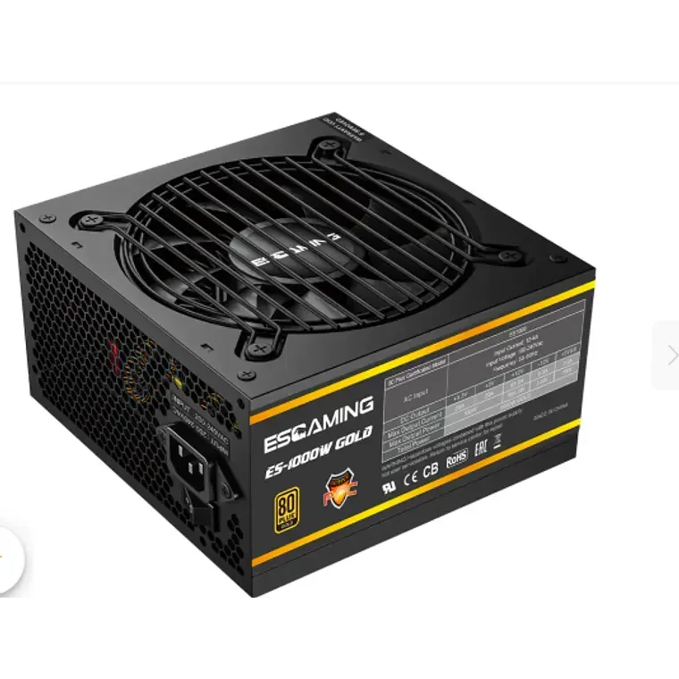 FUENTE DE PODER CORSAIR RM1000X SHIFT DE 1000W 80+ GOLD ATX FULL MODULAR