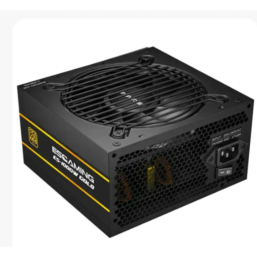 Fuente de Poder ESGAMING ESG-1000W 1000W 80 PLUS Gold Full Modular 2