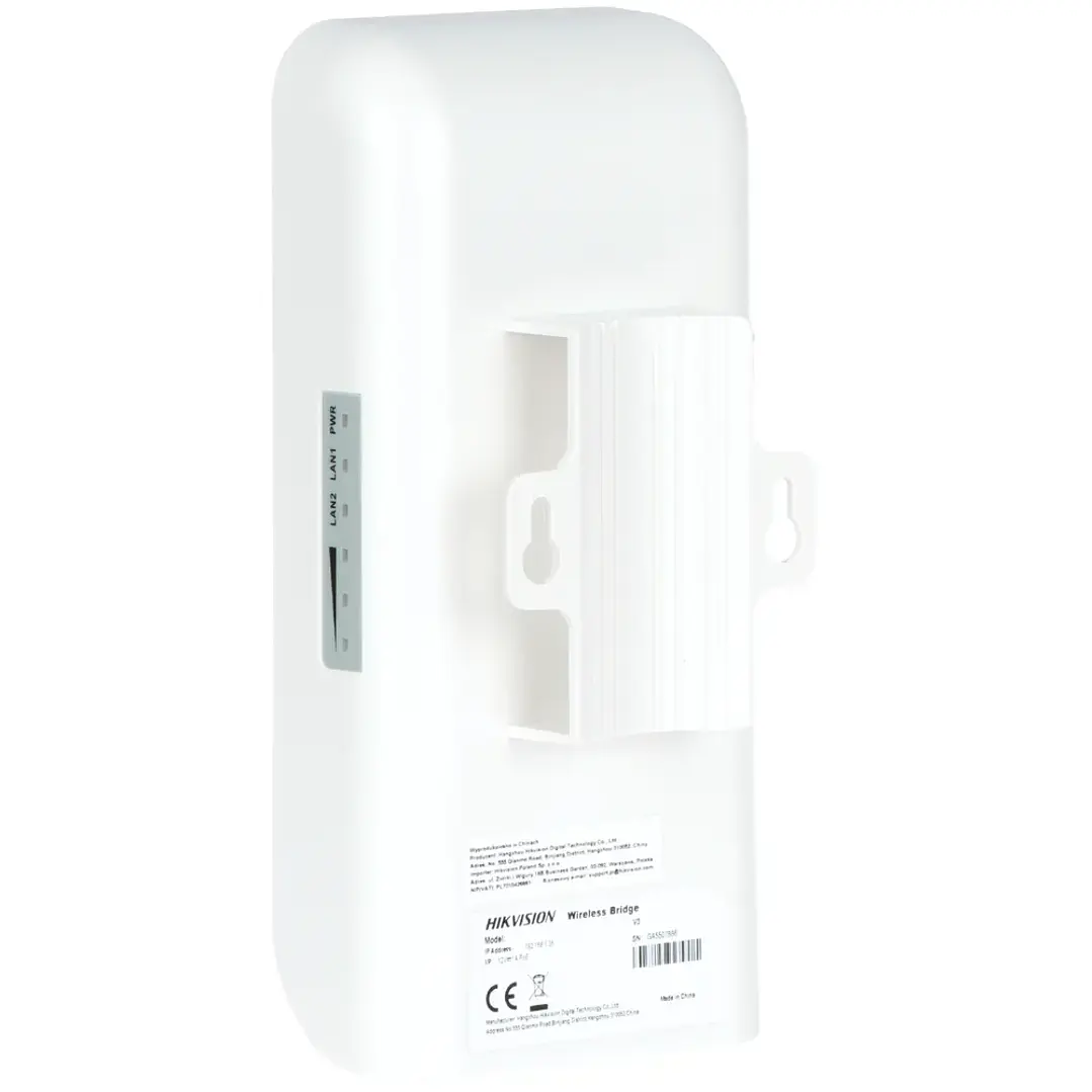 Bridge Inalámbrico Hikvision DS-3WF02C-5AC/O Gigabit 12 dBi 2