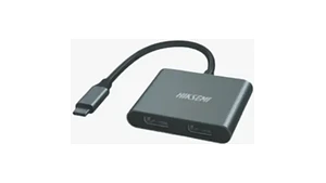 Adaptador USB-C a Doble DisplayPort 4K 20 cm HS-HUB-CTO2D – Salida Dual 4K desde tu Notebook