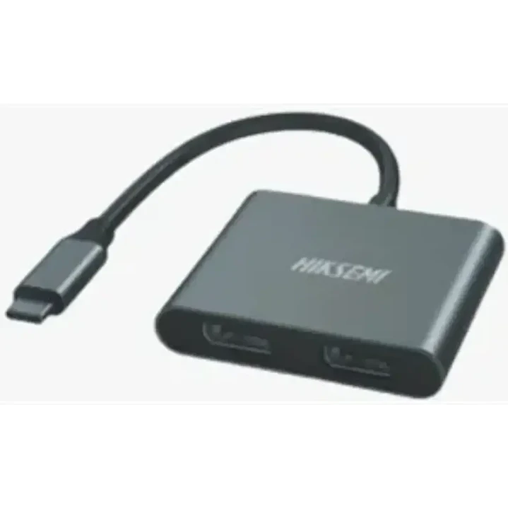 Adaptador USB-C a Doble DisplayPort 4K 20 cm HS-HUB-CTO2D – Salida Dual 4K desde tu Notebook 1