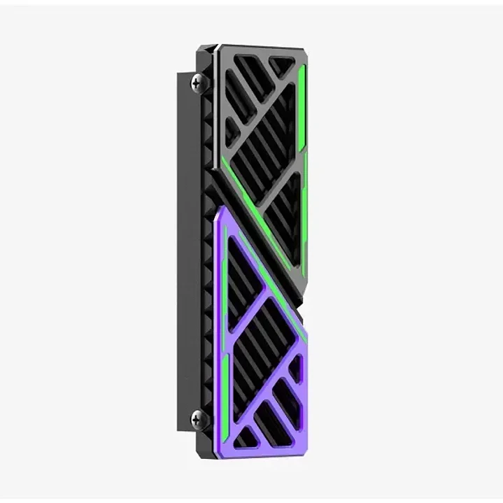 SSD Hiksemi Radiador/Disipador NVMe 3x4 y 4x4 Negro RGB 3