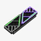 SSD Hiksemi Radiador/Disipador NVMe 3x4 y 4x4 Negro RGB - Miniatura 2