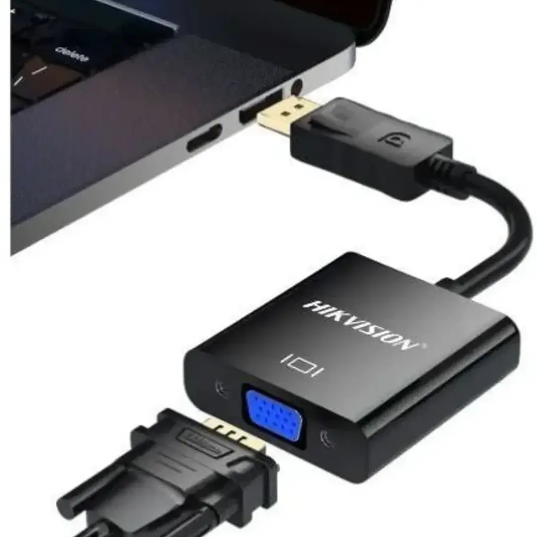 Adaptador Hiksemi HS-HUB-D2V DisplayPort a VGA 20 cm Plug and Play 2
